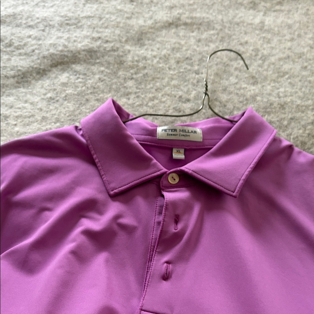 Peter Millar Lavender Polo Shirt